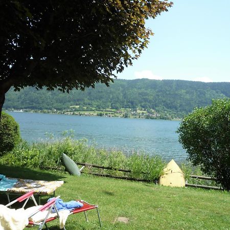Anna Seeblick Appartement, Haus Haensel&Gretel Am Ossiachersee Mit Direktem Seezugang, Hallenbad Bodensdorf Luaran gambar