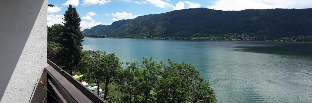 Anna Seeblick Appartement, Haus Haensel&Gretel Am Ossiachersee Mit Direktem Seezugang, Hallenbad Bodensdorf Luaran gambar