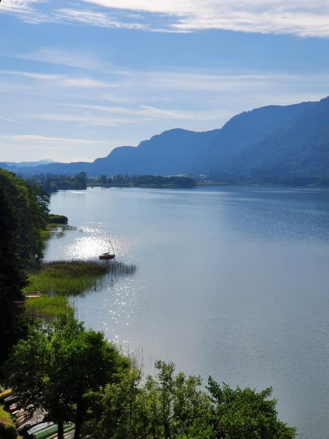 Anna Seeblick Appartement, Haus Haensel&Gretel Am Ossiachersee Mit Direktem Seezugang, Hallenbad Bodensdorf Luaran gambar