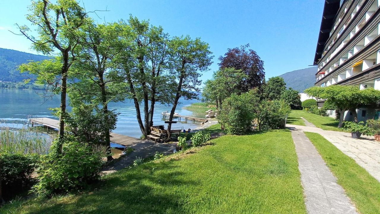 Anna Seeblick Appartement, Haus Haensel&Gretel Am Ossiachersee Mit Direktem Seezugang, Hallenbad Bodensdorf Luaran gambar