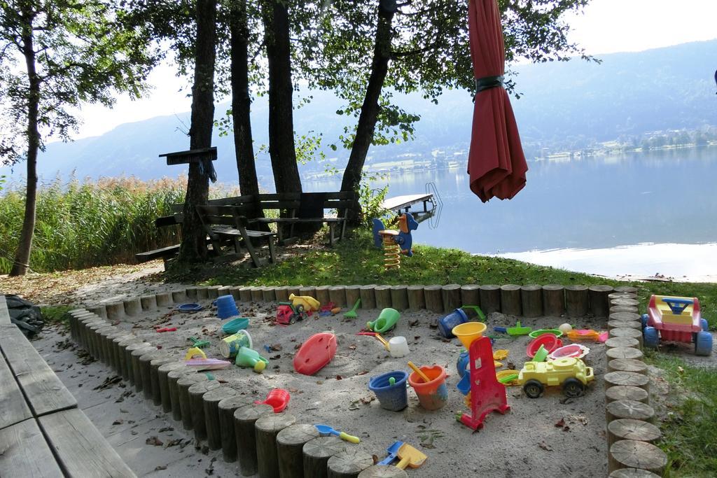 Anna Seeblick Appartement, Haus Haensel&Gretel Am Ossiachersee Mit Direktem Seezugang, Hallenbad Bodensdorf Luaran gambar