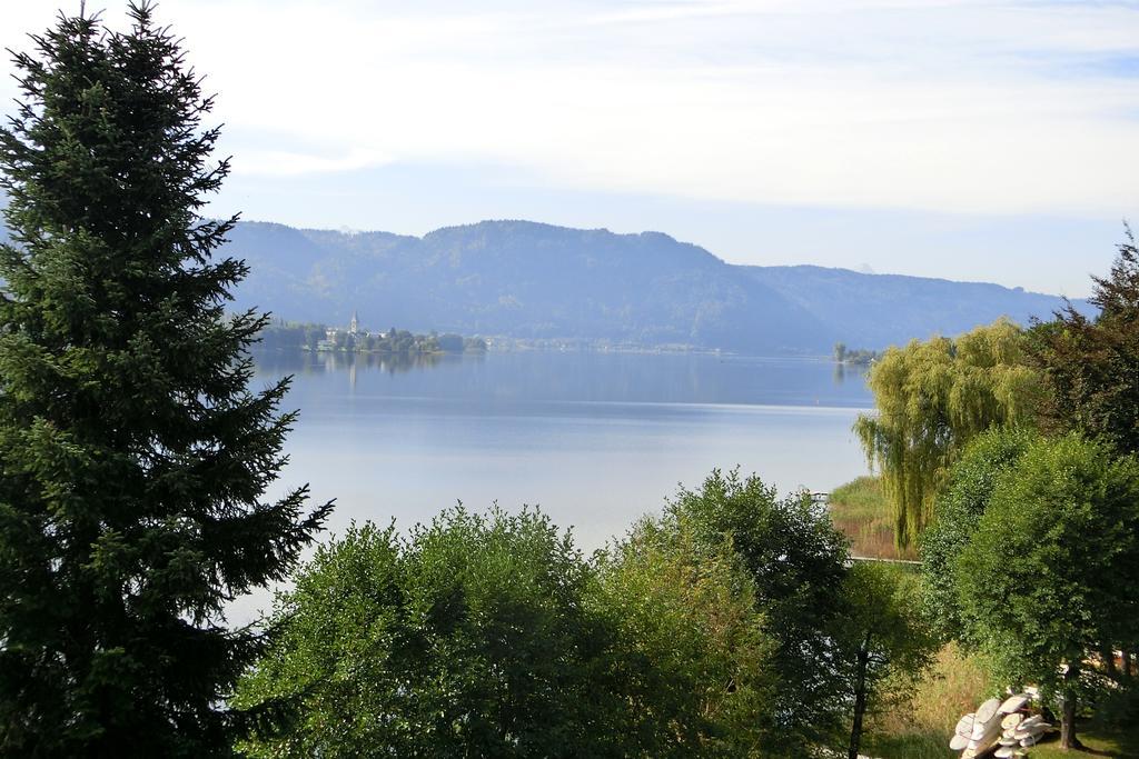 Anna Seeblick Appartement, Haus Haensel&Gretel Am Ossiachersee Mit Direktem Seezugang, Hallenbad Bodensdorf Luaran gambar