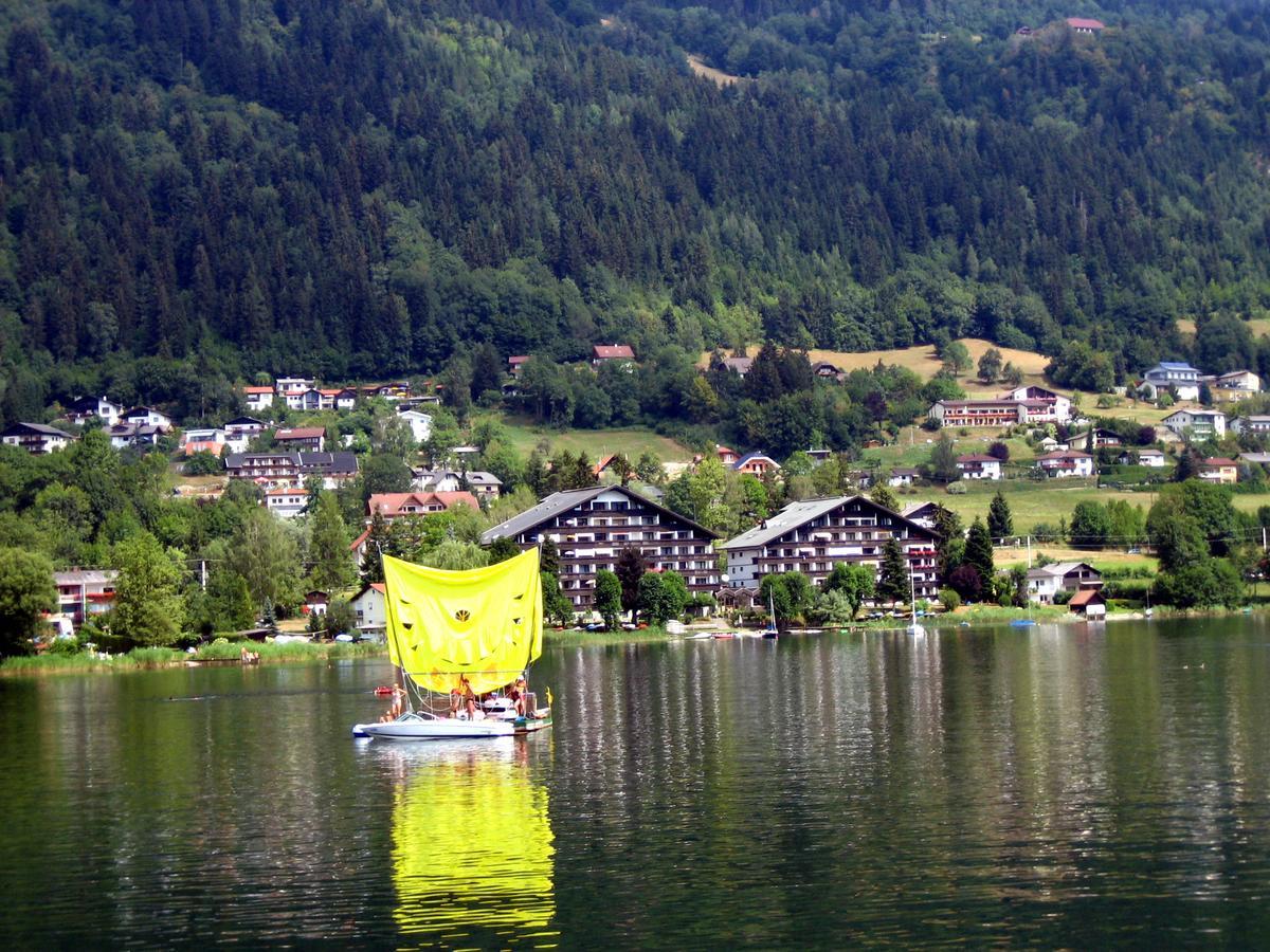 Anna Seeblick Appartement, Haus Haensel&Gretel Am Ossiachersee Mit Direktem Seezugang, Hallenbad Bodensdorf Luaran gambar